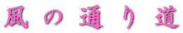 ���̒ʂ蓹
